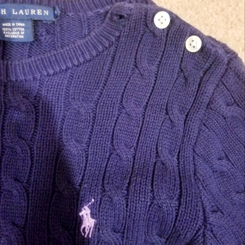 Ralph Lauren short sleeved sweater